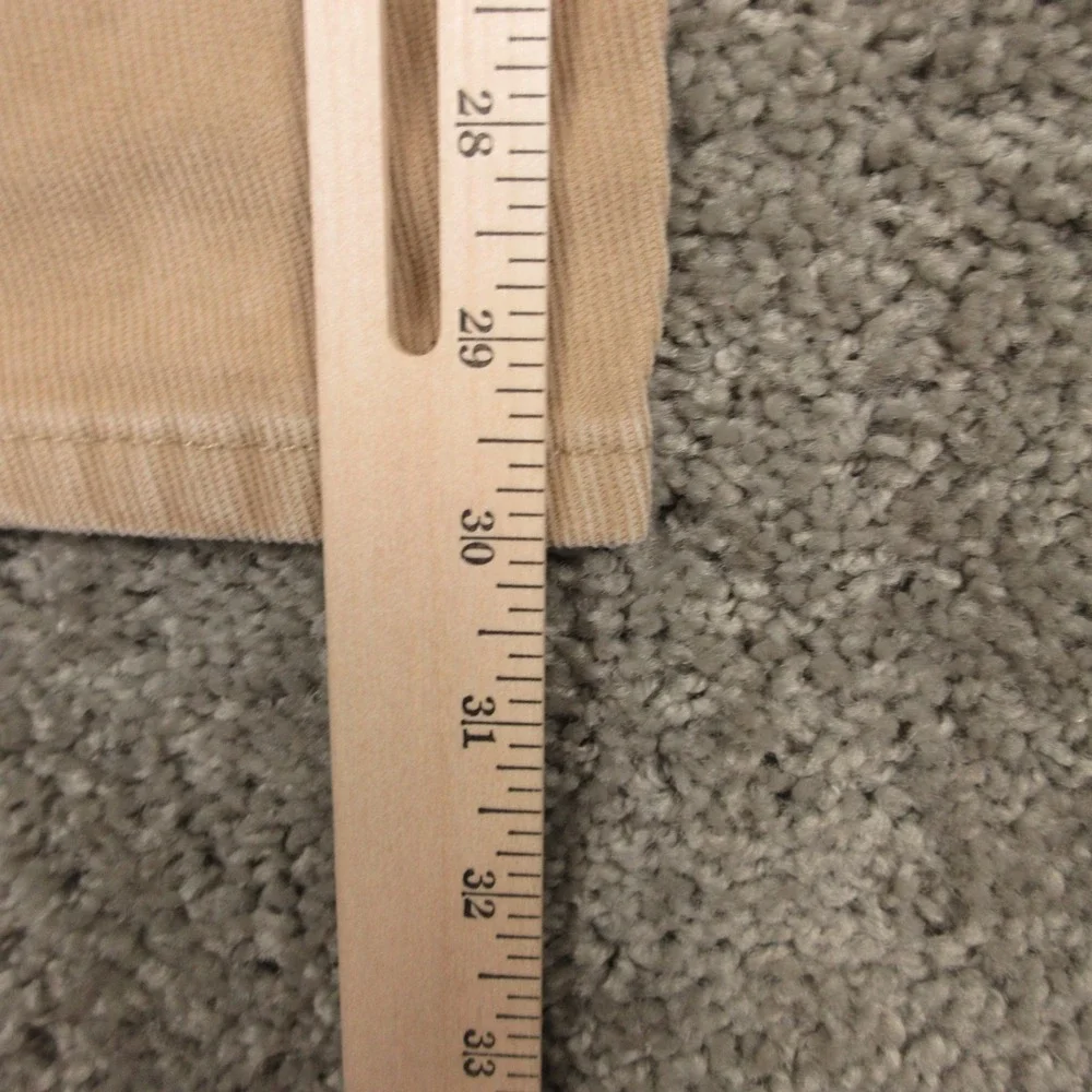Levis Pants Mens 36x32‎ Tan Beige 502 Regular Tapered Corduroy 5 Pocket Chinos